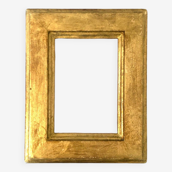 Rectangular Golden Wood Frame