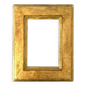 Rectangular Golden Wood Frame