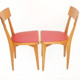 Pair of 50s bistro chairs