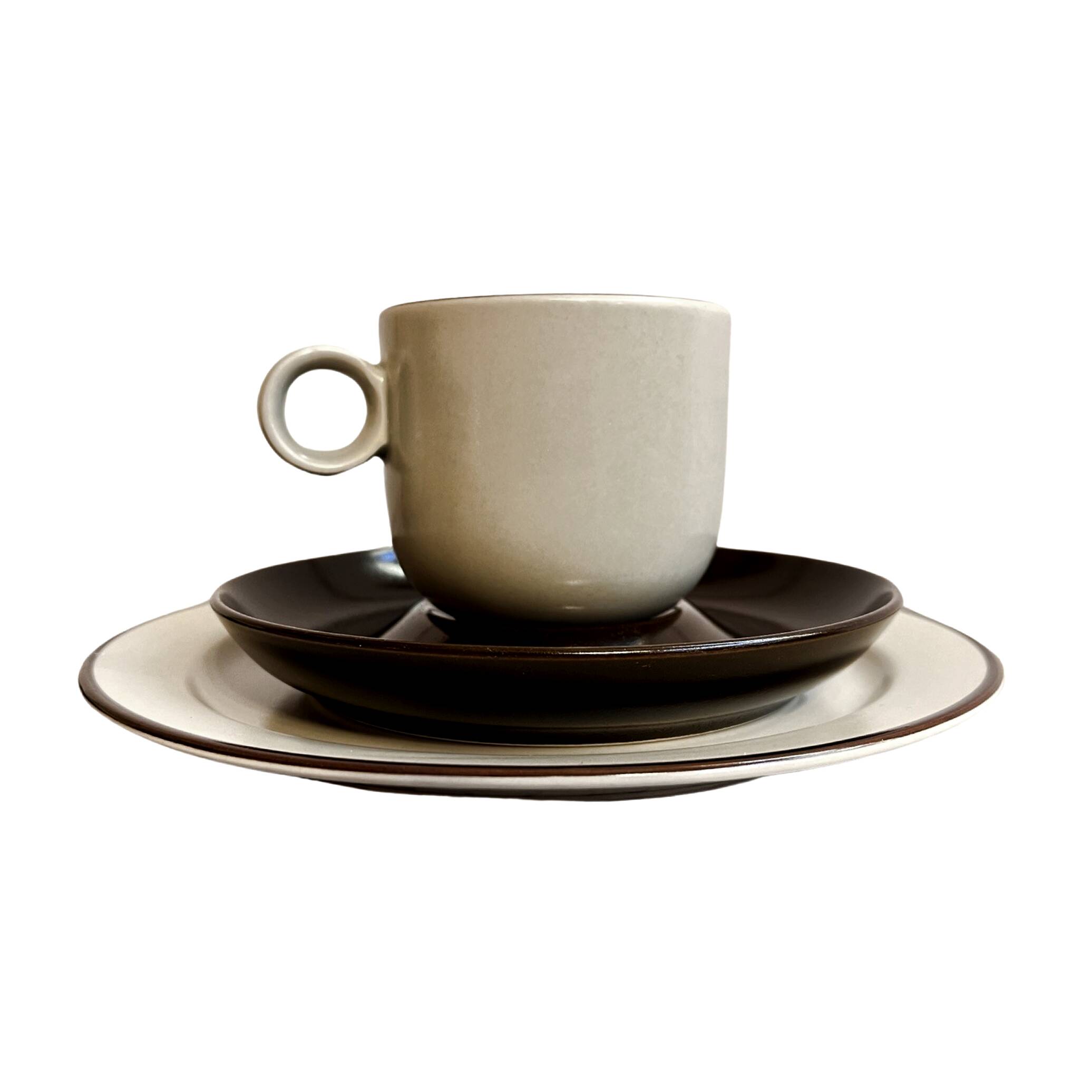 Trio breakfast set designed by W. Karnagel Rosenthal Studio-line, Germany in the 1970s.