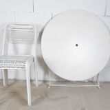 Garden set - 4 René Malaval chairs and table