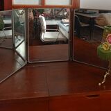 King size triptych barber mirror