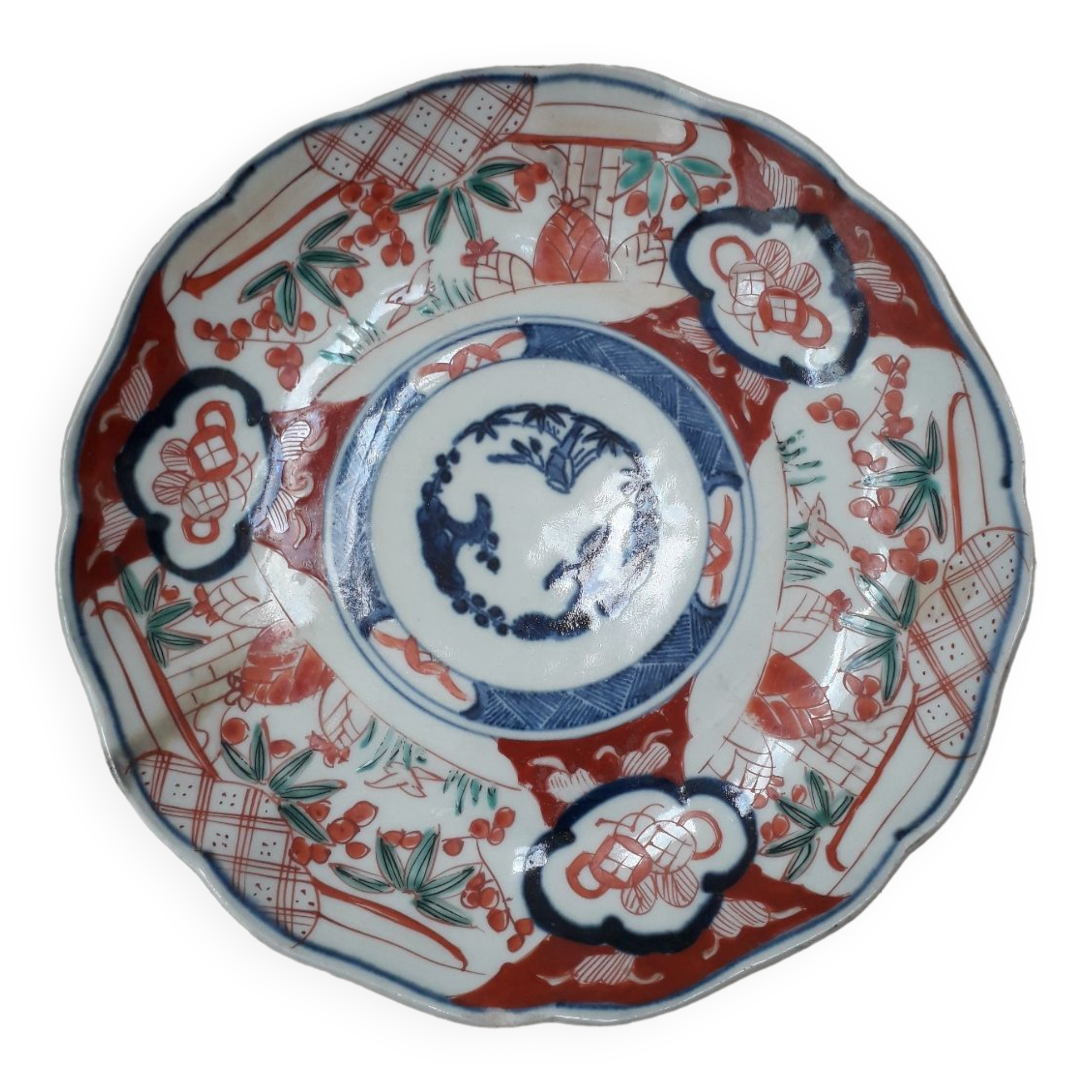 Assiete collection Imari antique Japanese porcelain