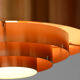 Pendant light Roulet by Jo Hammerborg for Fog & Mørup. Denmark 1960s.