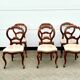 Chaises de salle à manger en acajou