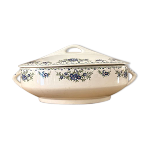 Soupière en faience de Sarreguemines