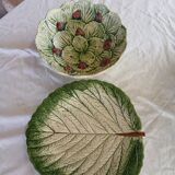 Flat slushie set and strawberry drainer