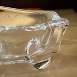 Bull ashtray in crystal