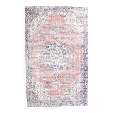 7x11 tapis perse de bourgogne, 212x347cm