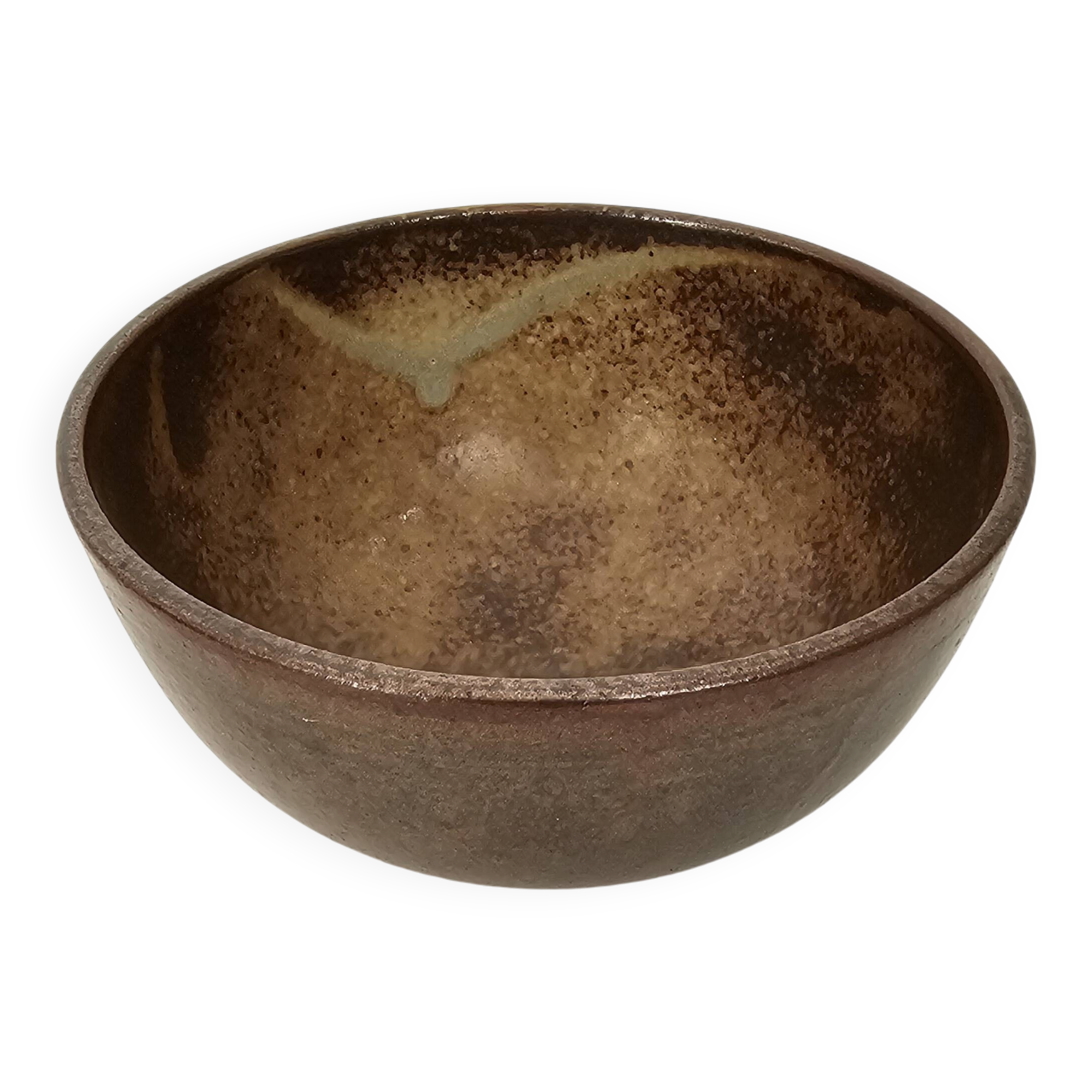 Bowl ceramic signed Taizé (Daniel de Montmollin)