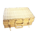Picnic hut in blond wicker