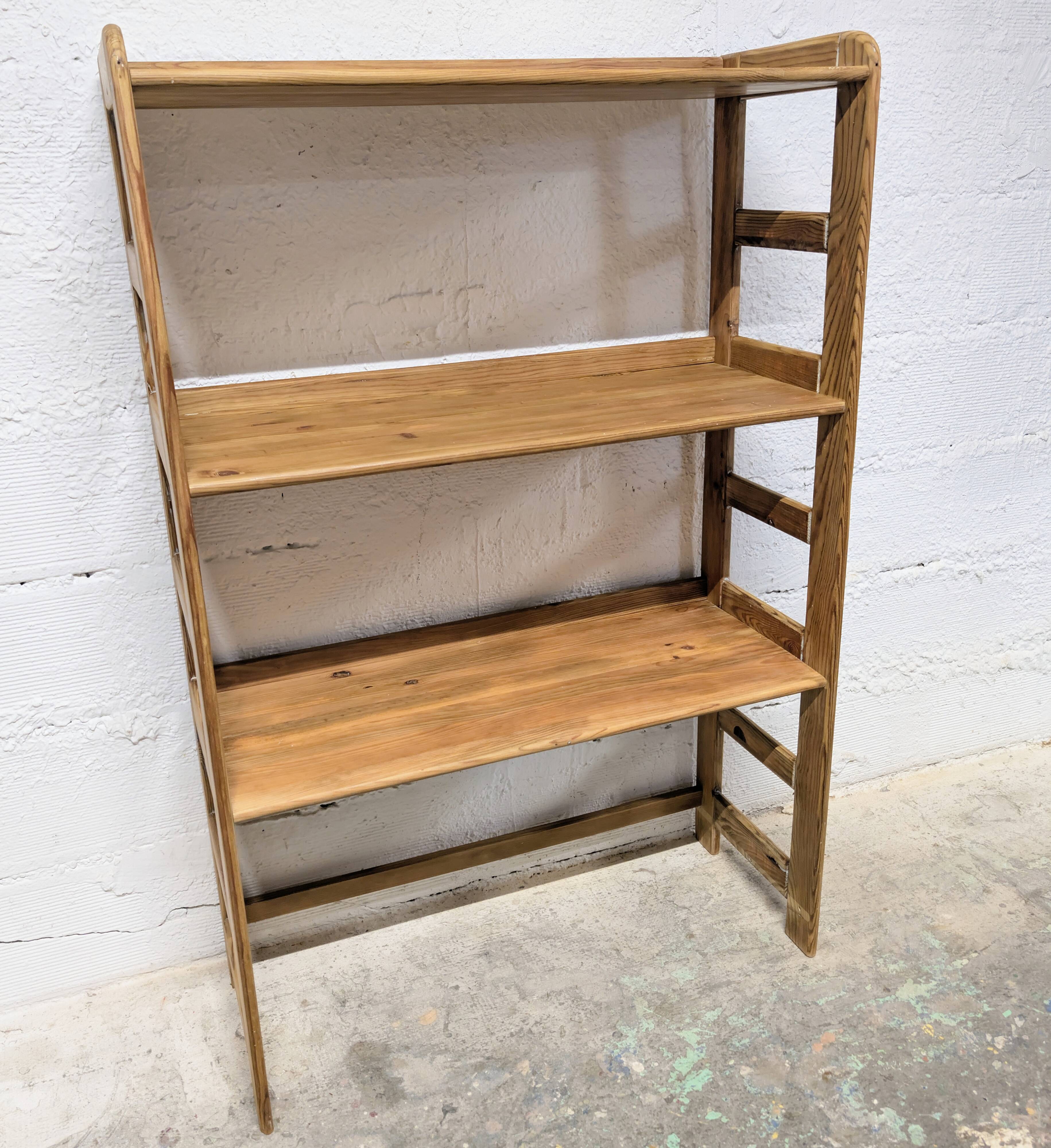 Vintage wooden shelf