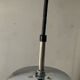 Space Age globe pendant lamp in smoked glass from the 70s