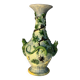 Majolica Palissy vase, dating from the Victorian era circa 1890