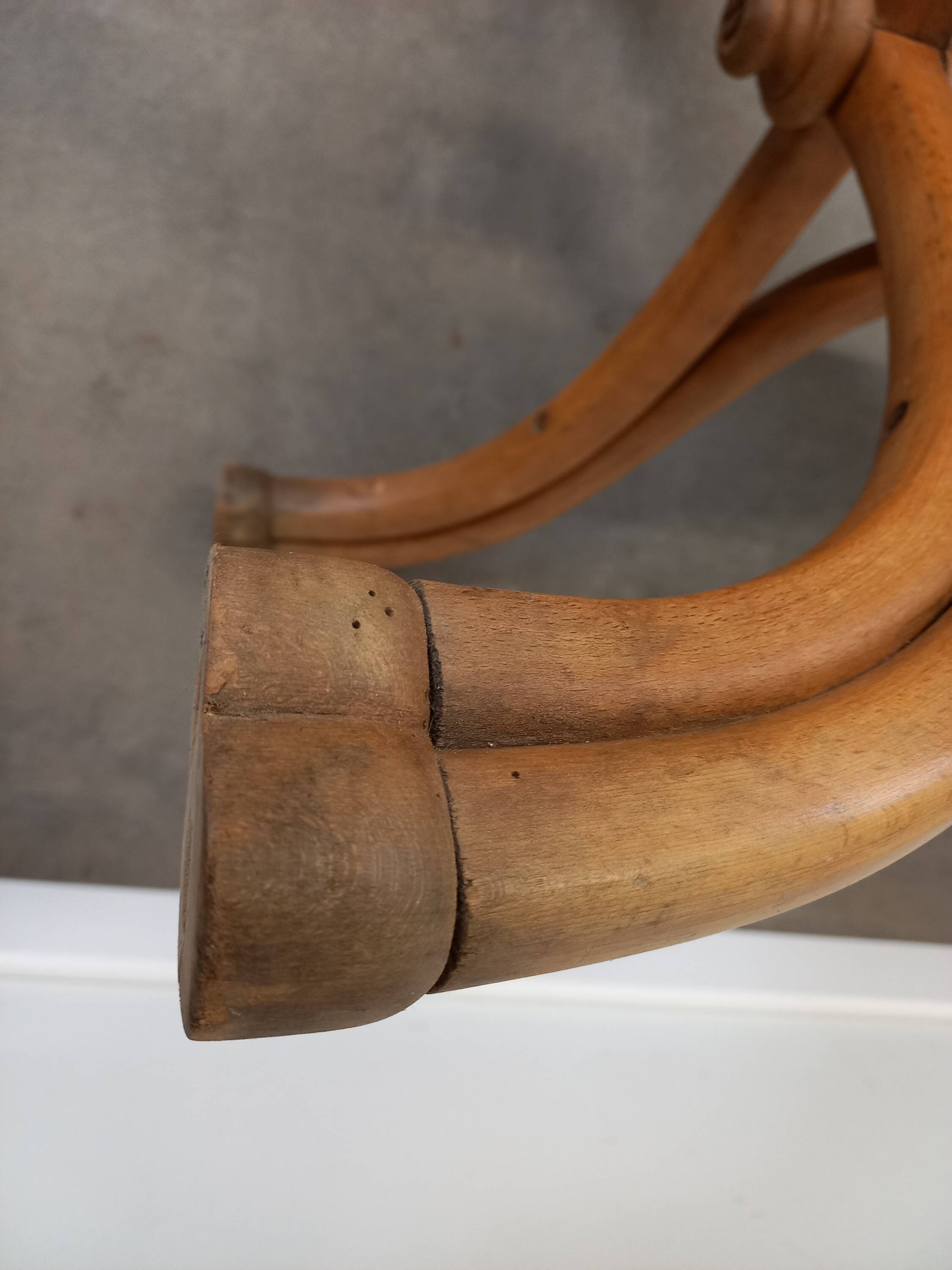 Thonet parrot coat rack
