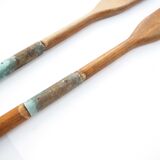 Pair of ancient paddles