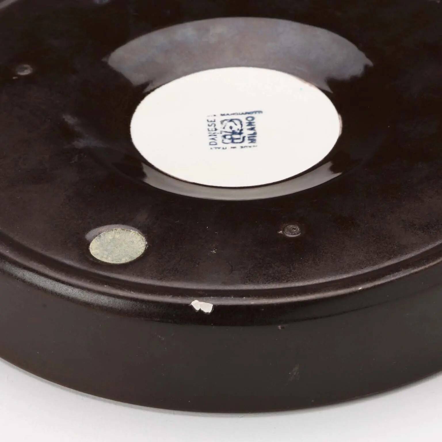 Barbados ashtray designed by Angelo Mangiarotti, vintage Italy 1960s.