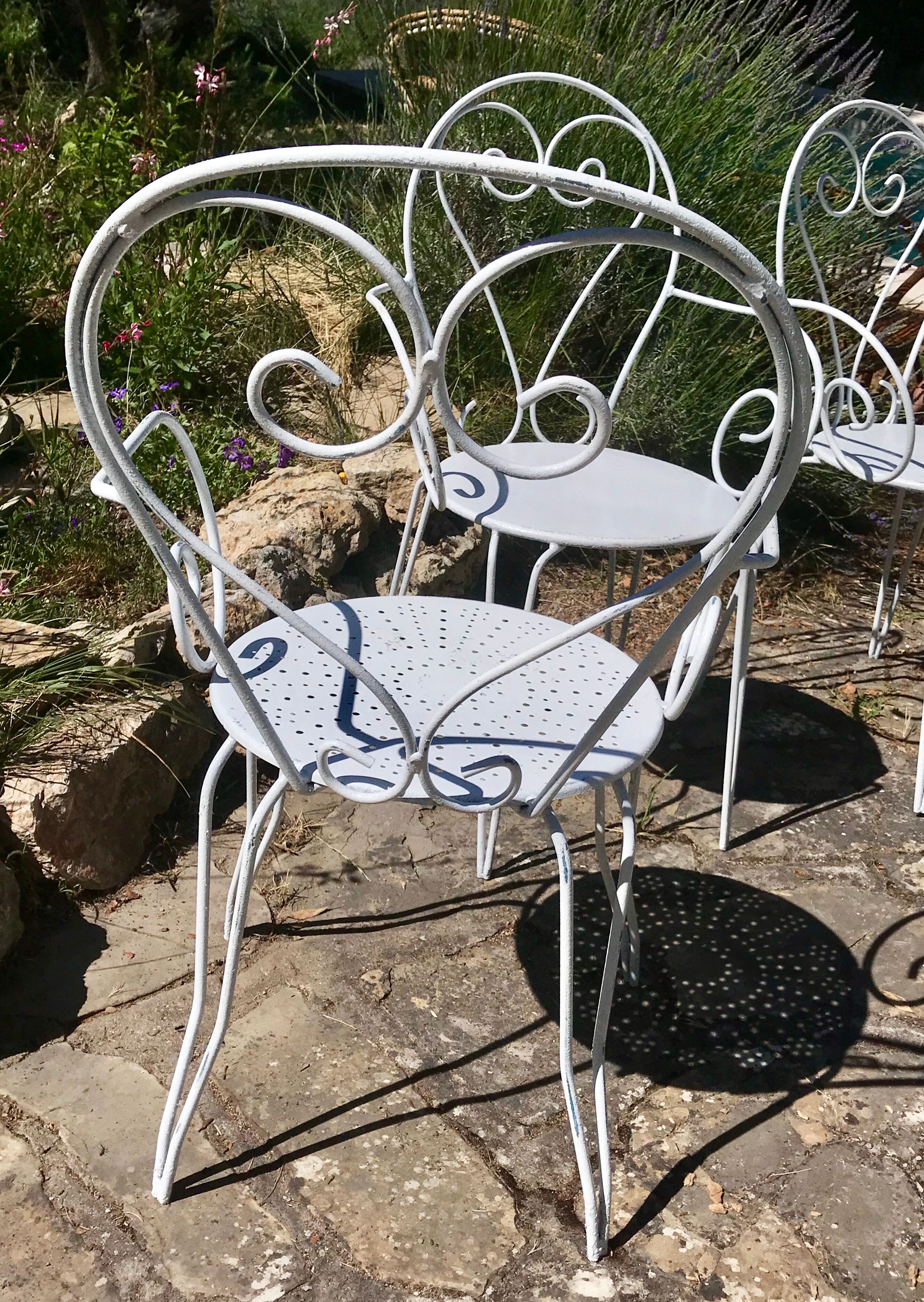 Vintage garden chairs