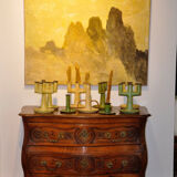 Provençal chest of drawers in solid walnut from Nîmes, Louis XV period