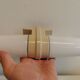 Bathroom/wall lamp designed by Sigvard bernadotte for IFÖ Sweden, Model 6060.