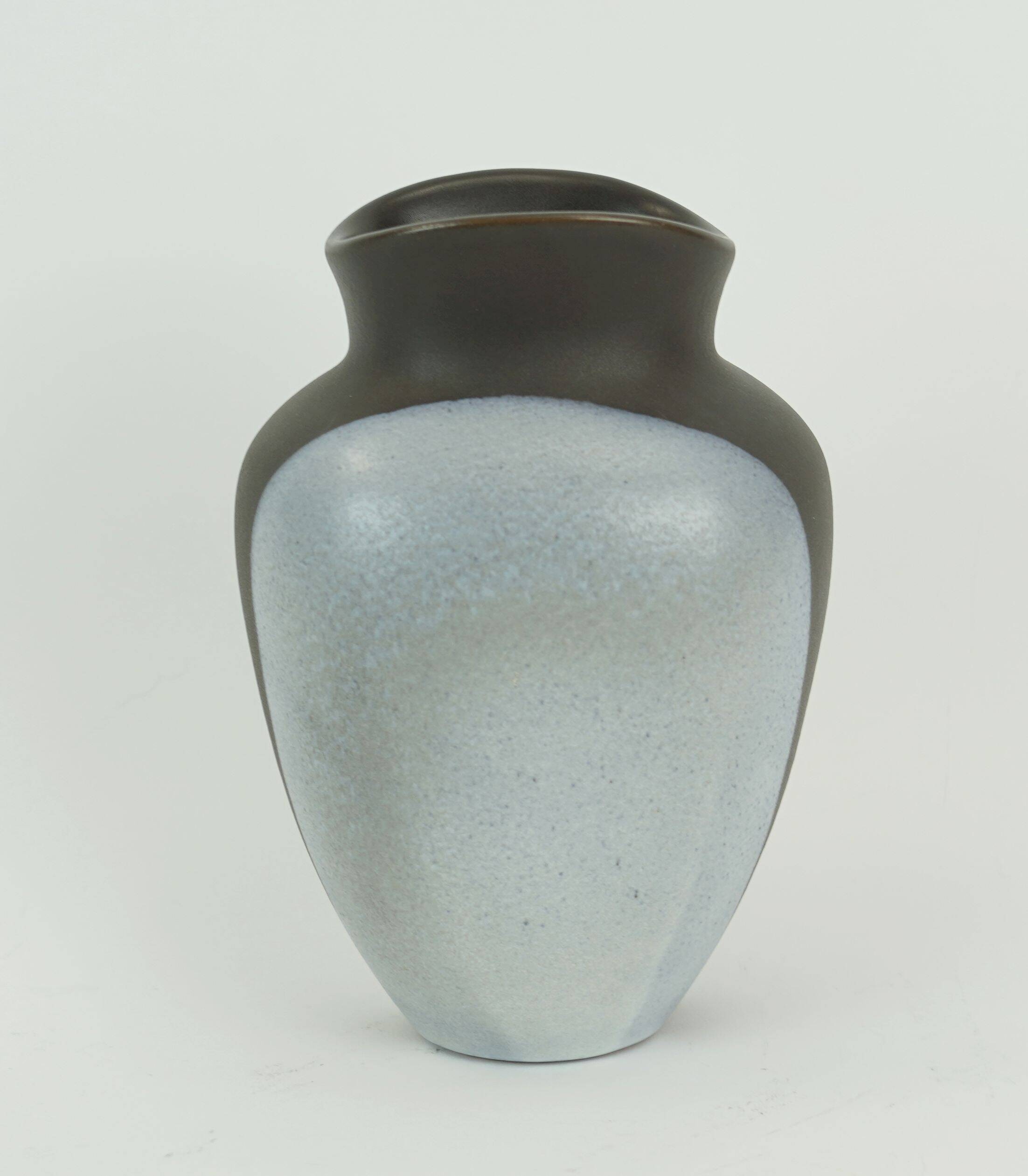 german mid century vase by majolika karlsruhe, fridegart glatzle, 1950s