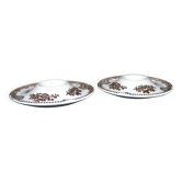 Set of 2 vintage English earthenware egg cups made in England