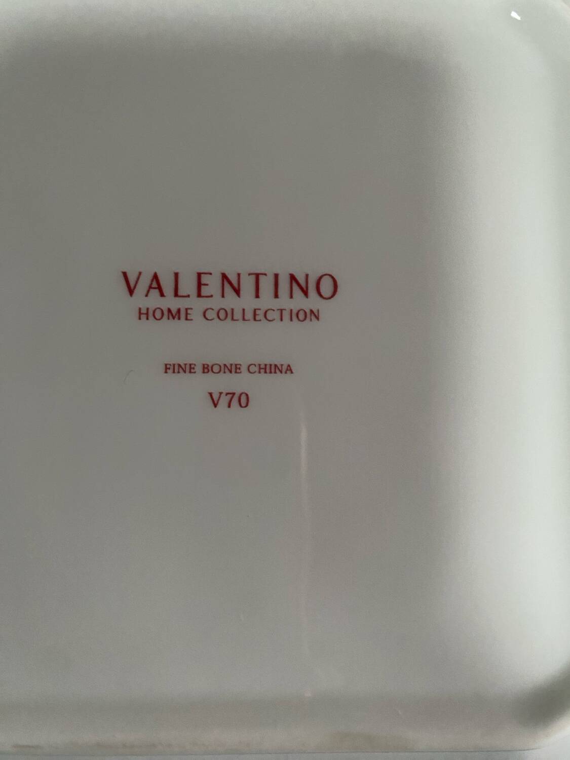 Valentino porcelain trinket tray