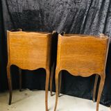 Riskoff France bedside tables pair