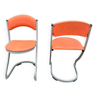 Lot 2 chaises Souvignet