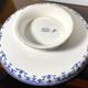 4 old Moustiers plates