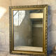 Large gilded antique mirror