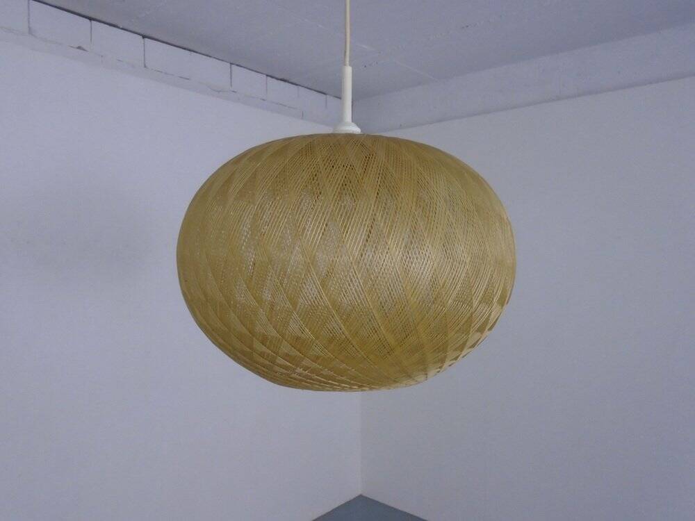 Spun Fibreglass Pendant Lamp, Germany, 1960s