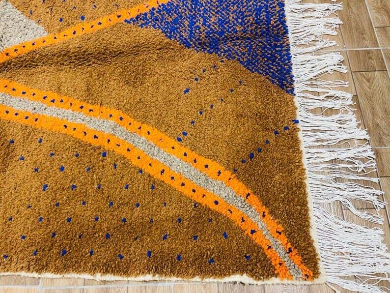 Handmade Beni Ouraine rug, size 150 x 250 cm