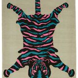 Turkish Handknotted Wool Tiger Rug  251 cm x 310 cm