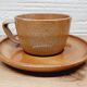 Set 6 tasses grès vernissé