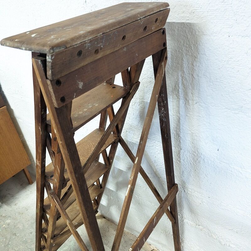 Old stepladder restored