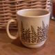 English stoneware mug cup
