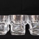 Glass service for 6, 17 pieces Sergio Asti for Arnolfo di Cambio.