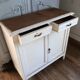 Parisian buffet in white wood