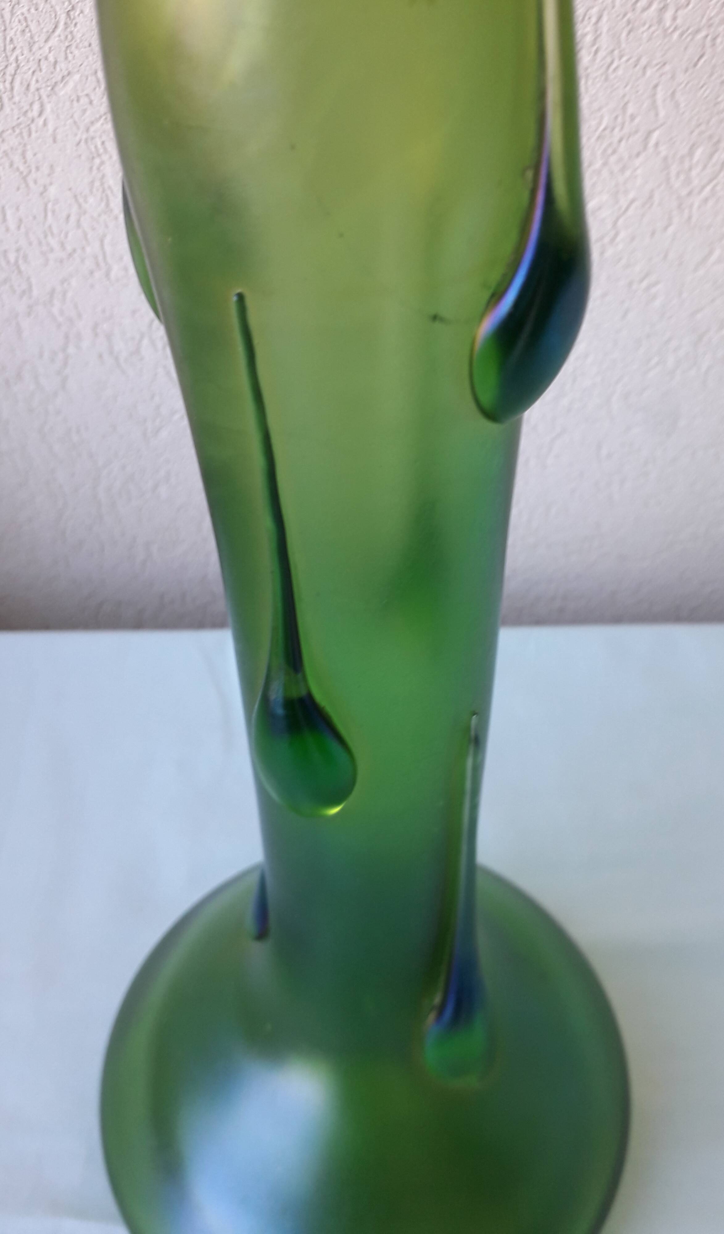 Loetz glass vase