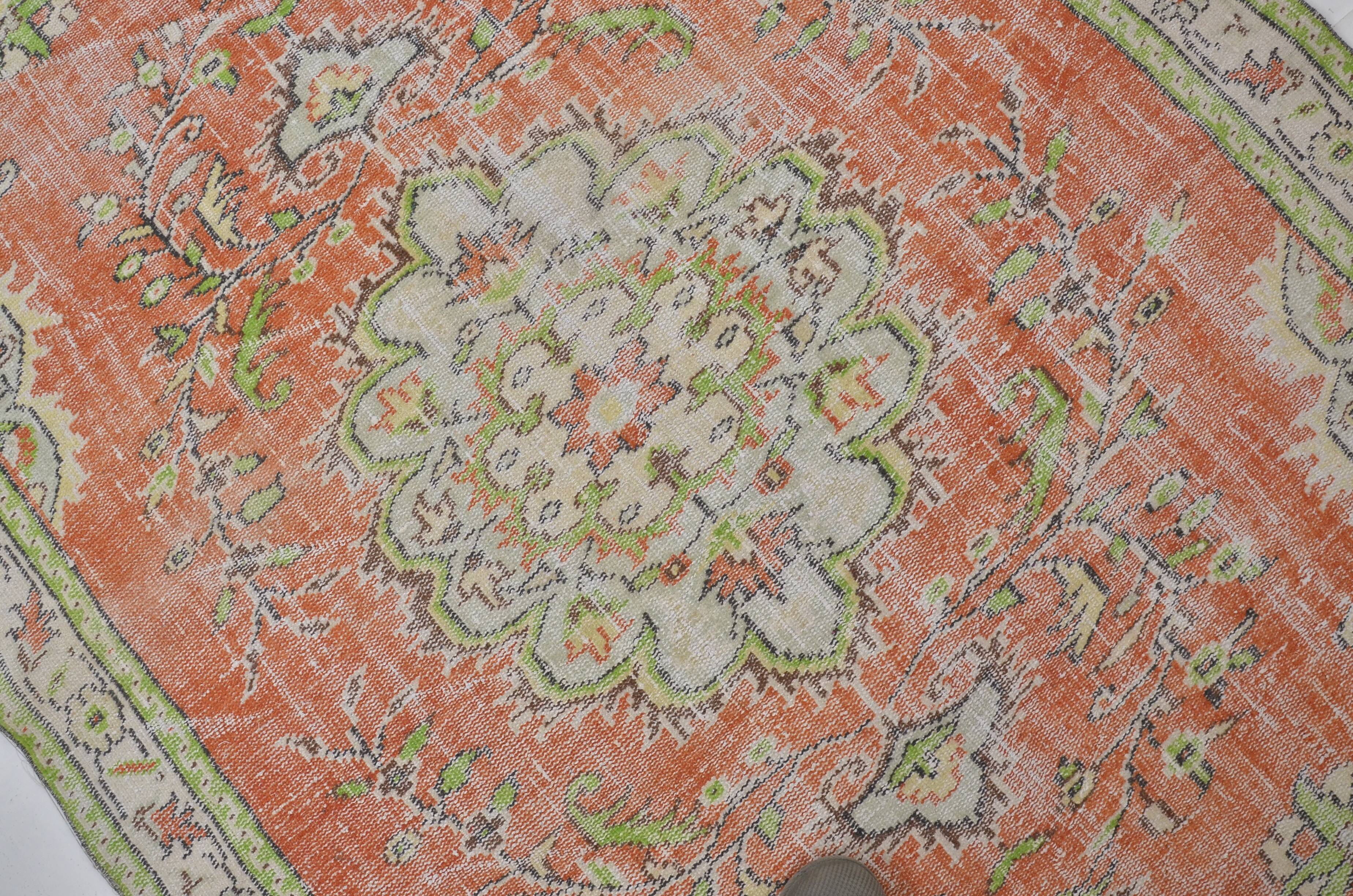 Tapis neutre coloré Oushak sku1315