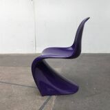 Mid-century Panton side chair set by Verner Panton for Herman Miller, 1960s.