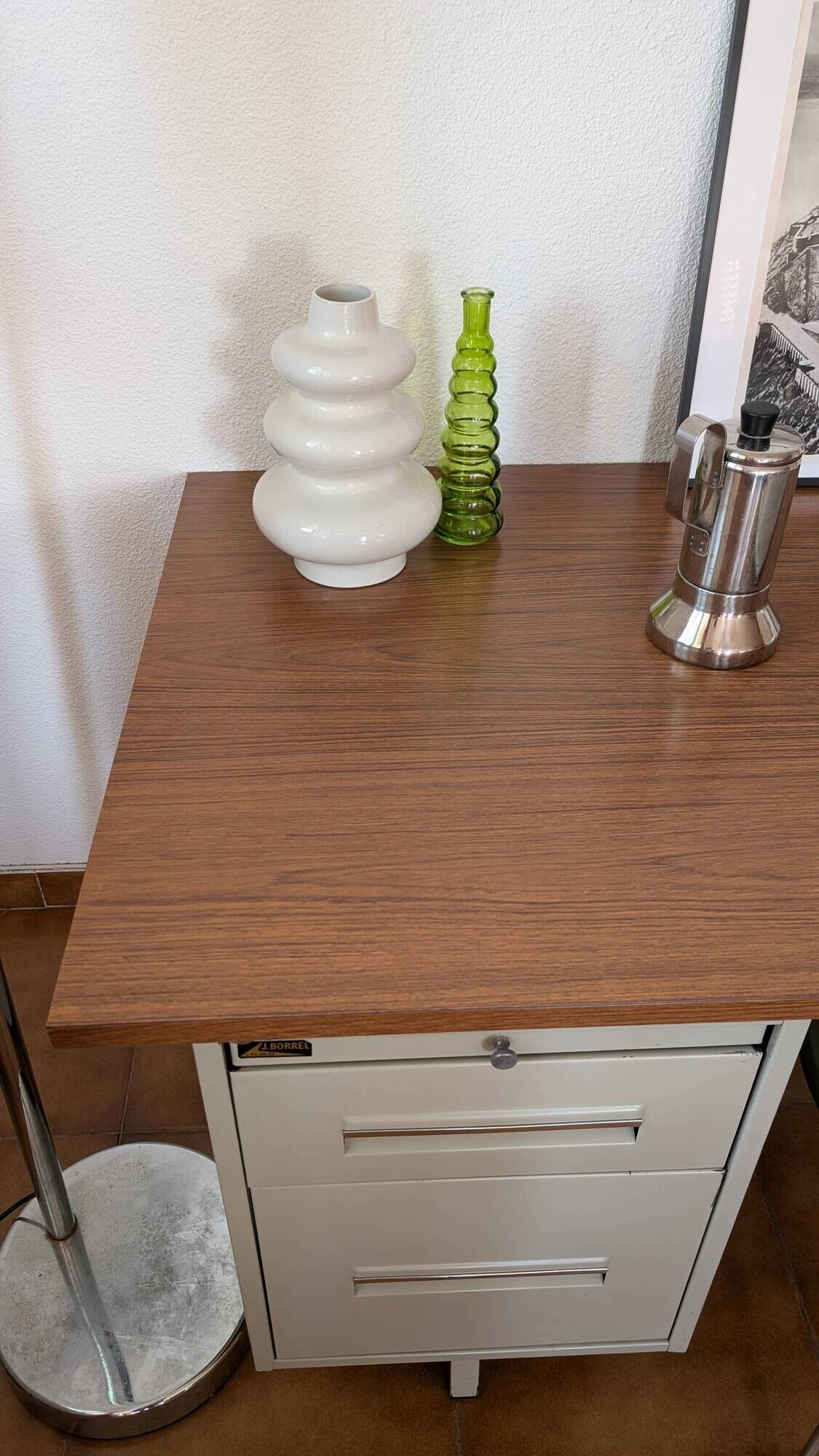 Industrial desk sansen from the 1970s.