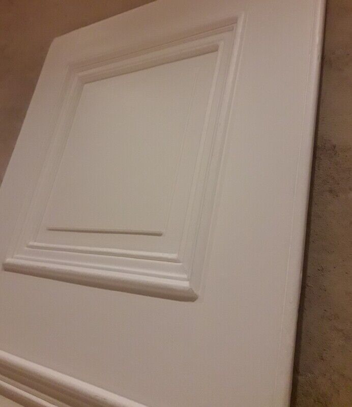 Communication door 69x243cm double-sided molded panel