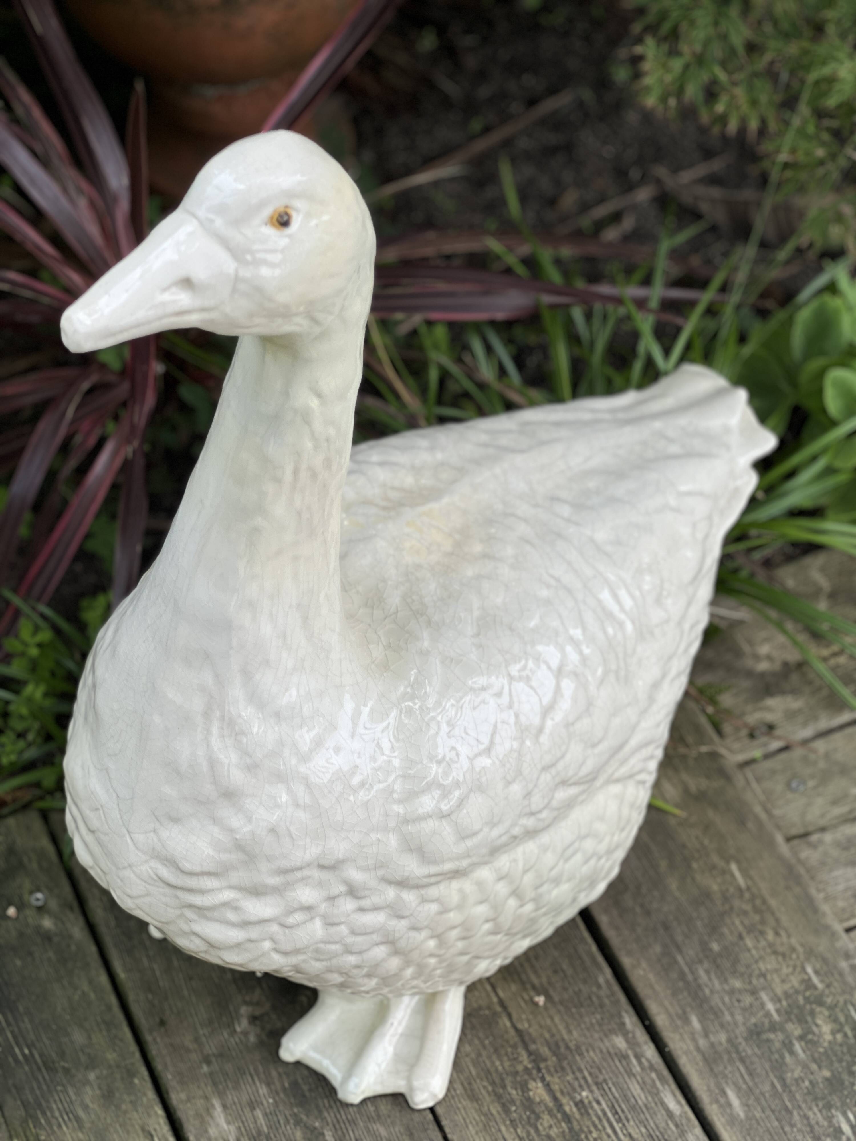 Ceramic goose