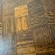 Danish coffee table in wenge end-grain mosaic Tranekaer Denmark