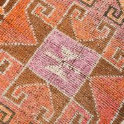3x10 contemporary oushak runner rug, 86x302cm