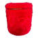 Faux fur storage pouffe from the 60s-70s.