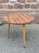 Coffee table cocktail formica french vintage design 1960
