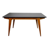 Wooden table feet vintage compass